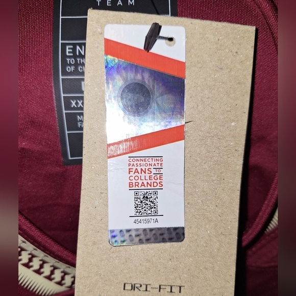 A Nike official collegiate Florida State Seminoles #5 Verse jersey in a men's 2X - Picture 5 of 7